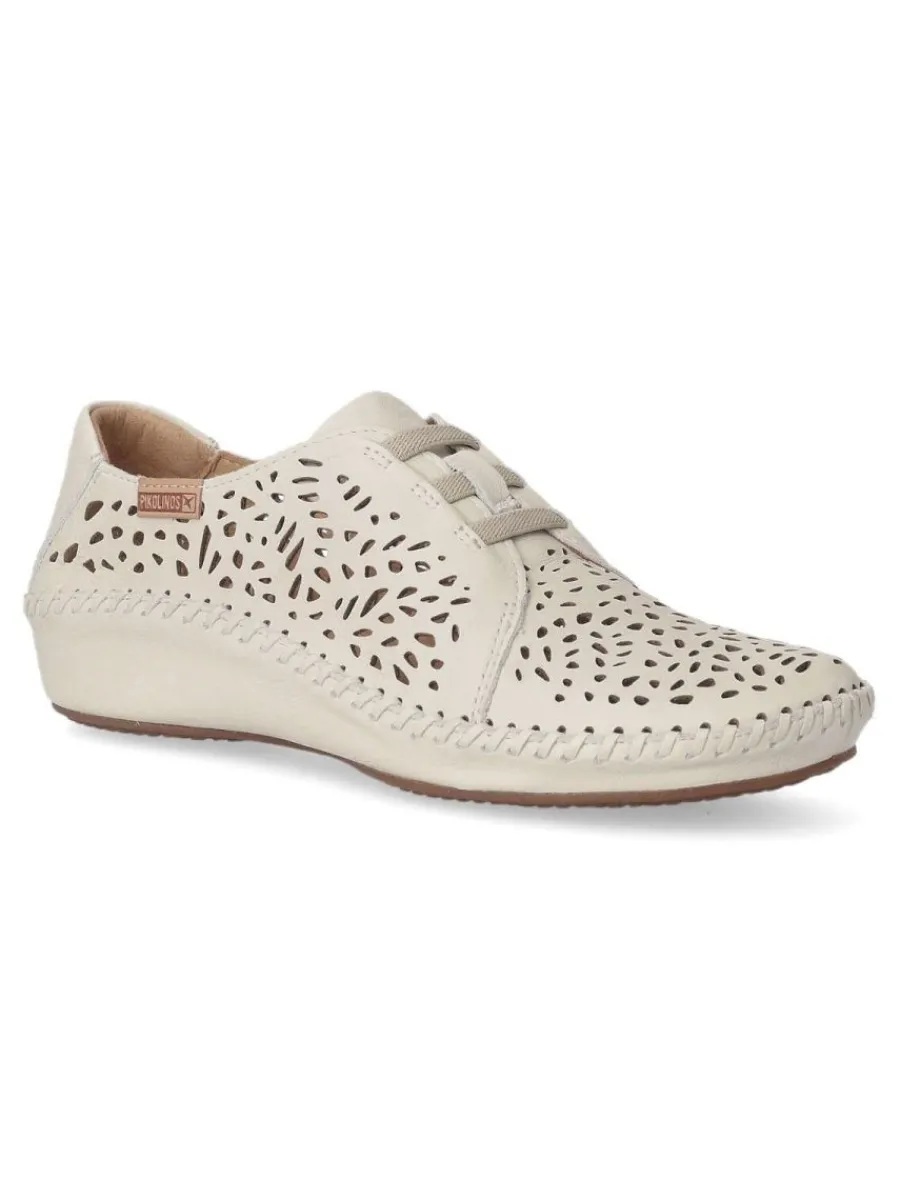 Clearance PIKOLINOS Zapato piel troquelada P. Vallarta