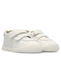 Hot PIRUFLEX Deportivo colegial blanco lavable