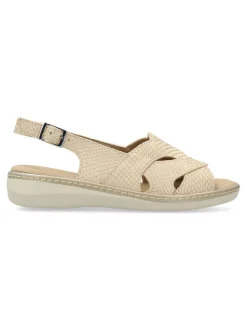 Outlet PITILLOS Sandalia piel confort hebilla mujer