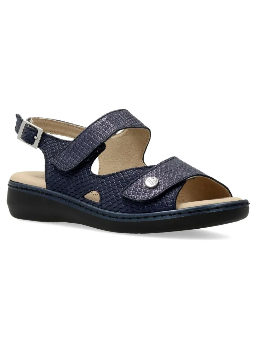 Hot PITILLOS Sandalia piel grabada confort mujer