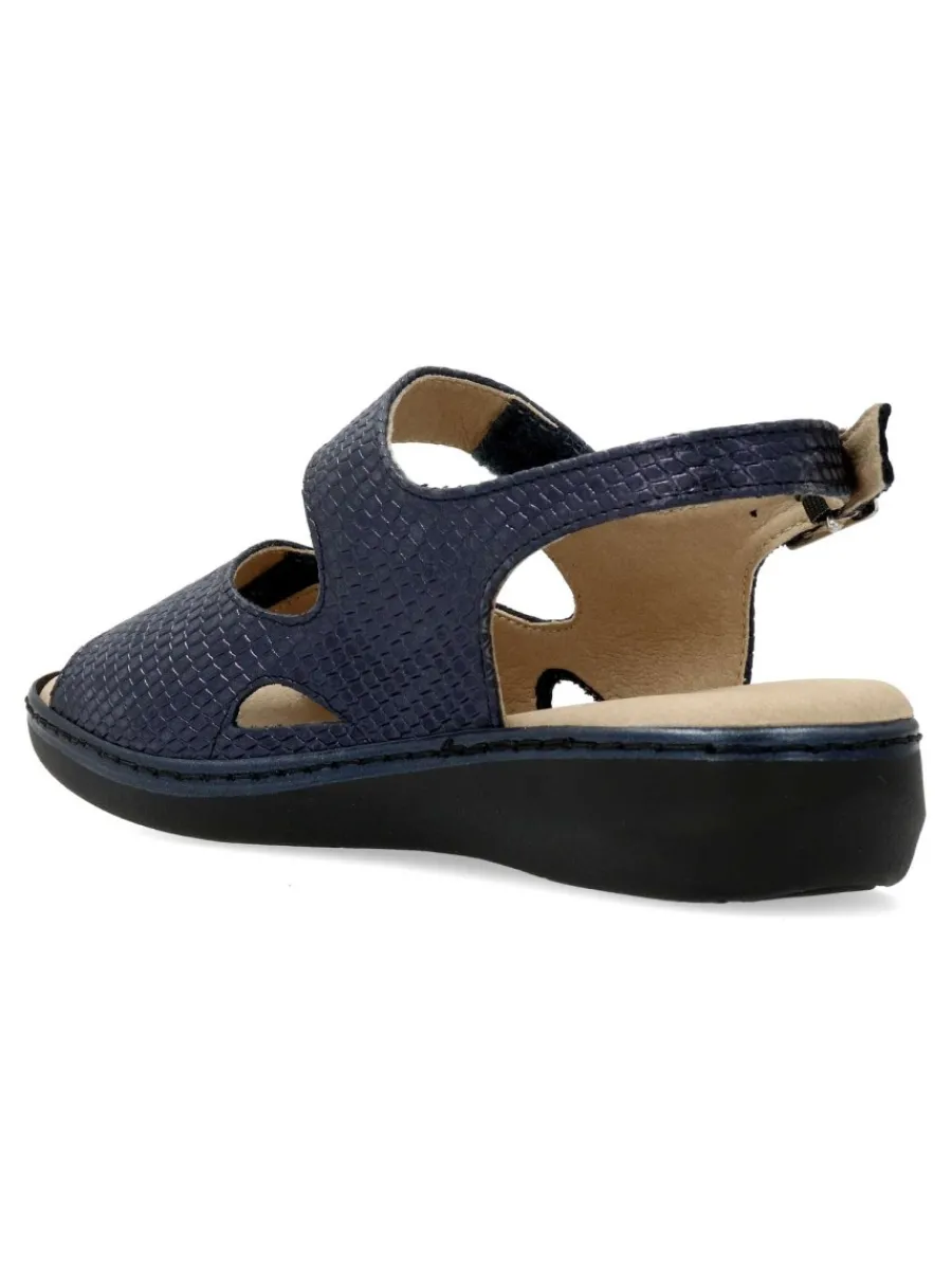 Hot PITILLOS Sandalia piel grabada confort mujer