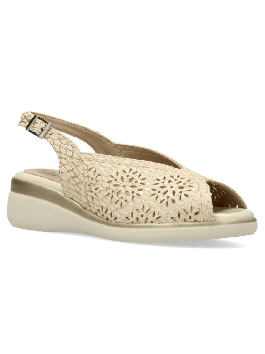 Sale PITILLOS Sandalia piel picada confort mujer