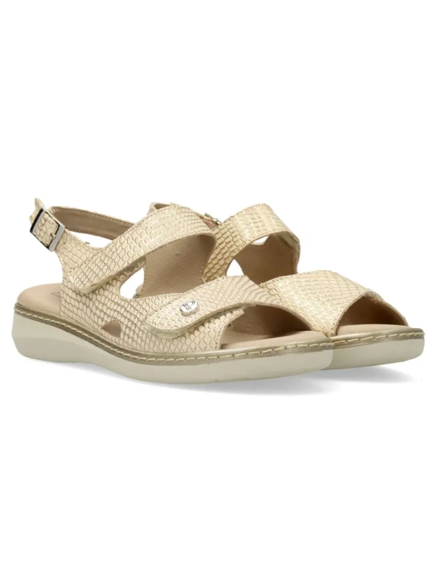 New PITILLOS Sandalia tiras adherentes hebilla confort