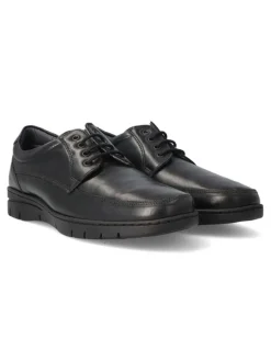 Clearance PITILLOS Zapato blucher piel hombre PIT 110 NEGRO
