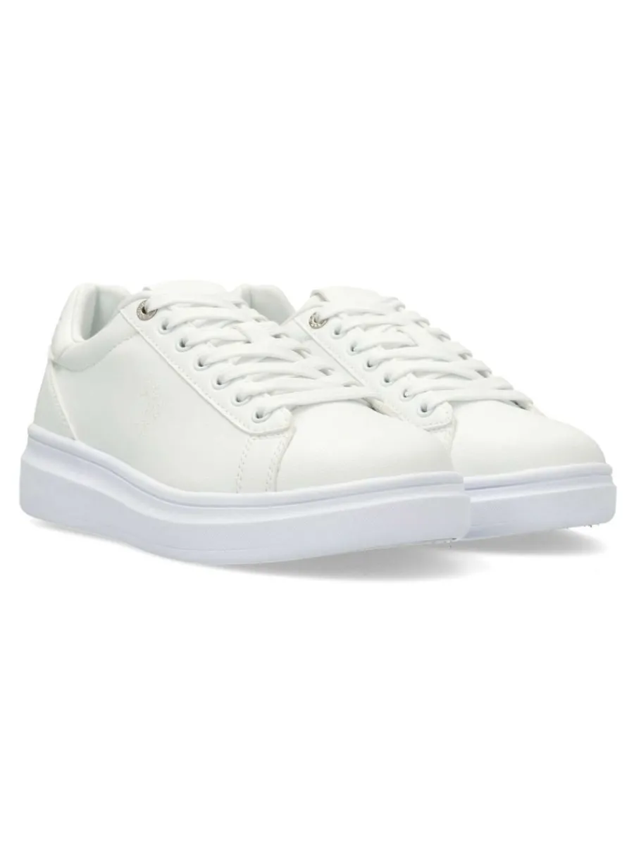 Fashion POLO Sneakers deportivo blanco casual confort