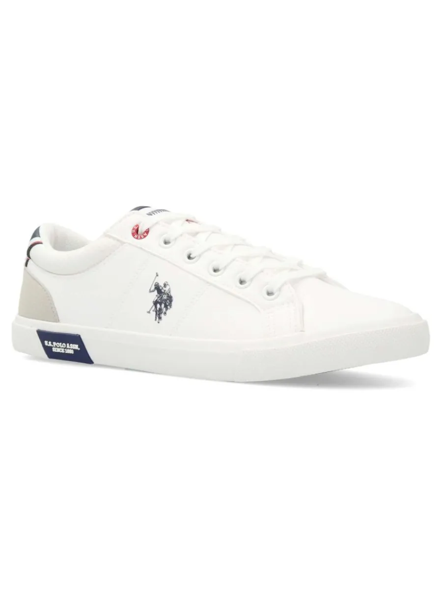 Best POLO Zapatilla casual blanca clásica hombre