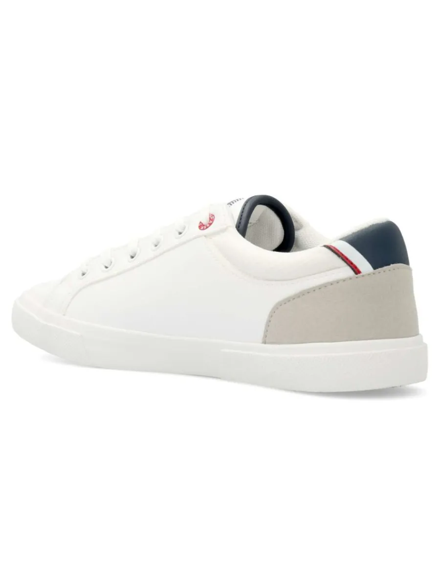 Best POLO Zapatilla casual blanca clásica hombre
