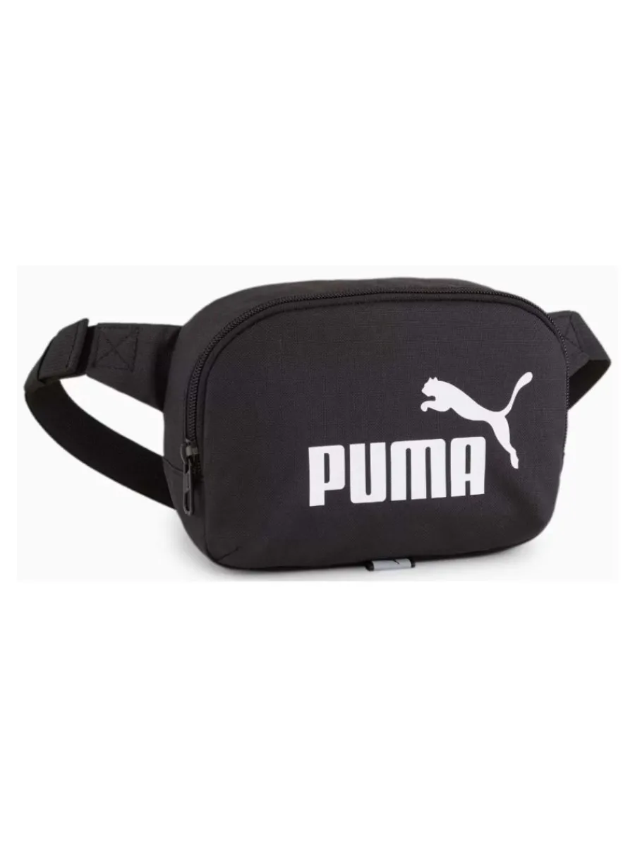 Fashion PUMA Riñonera ajustable negra Phase Waist