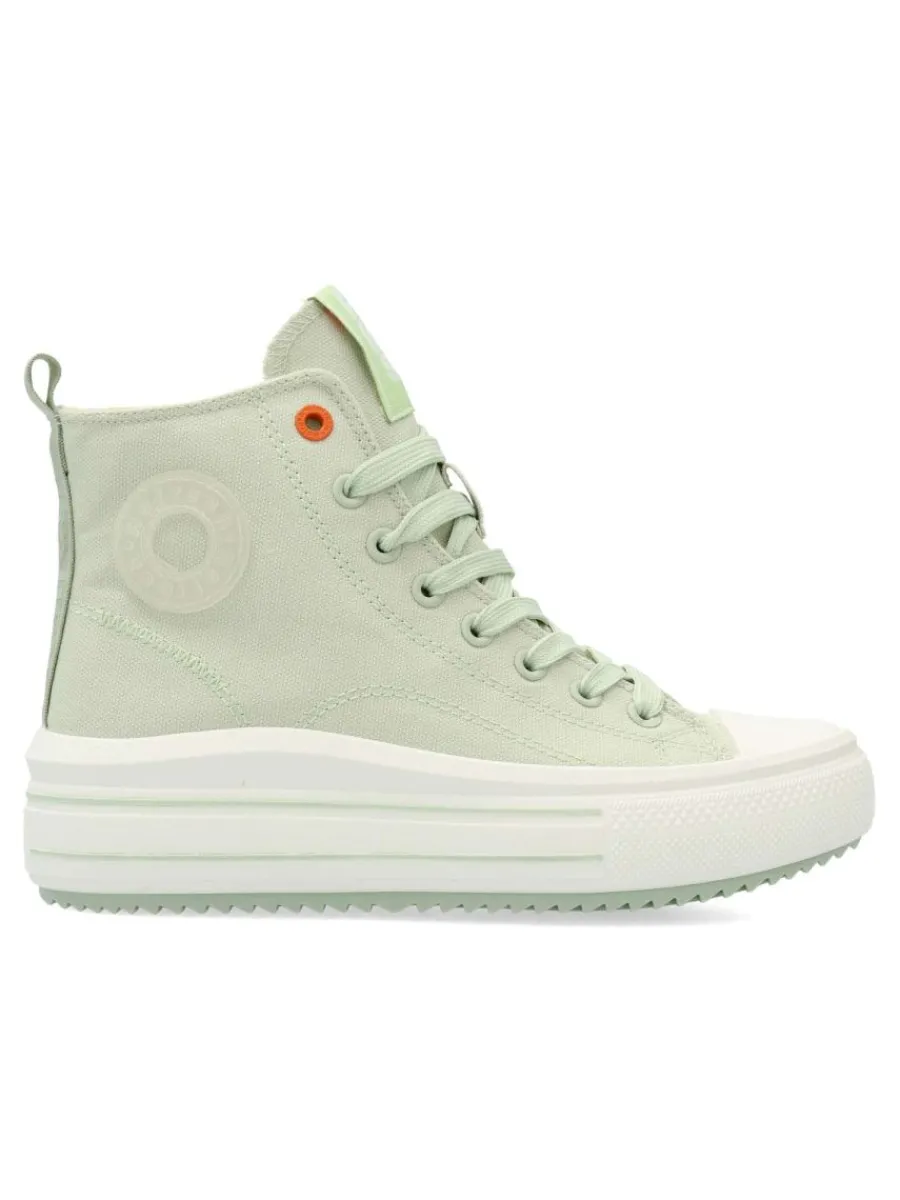 Best REFRESH Bota deportiva casual lona mujer