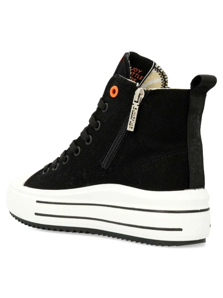 Fashion REFRESH Botines casuales lona suela volumen