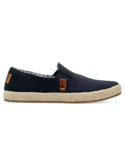 New REFRESH Mocasín lona casual cuerda trenzada