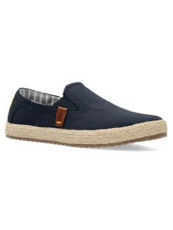 New REFRESH Mocasín lona casual cuerda trenzada