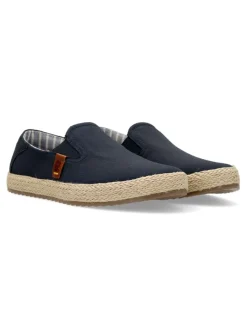 New REFRESH Mocasín lona casual cuerda trenzada