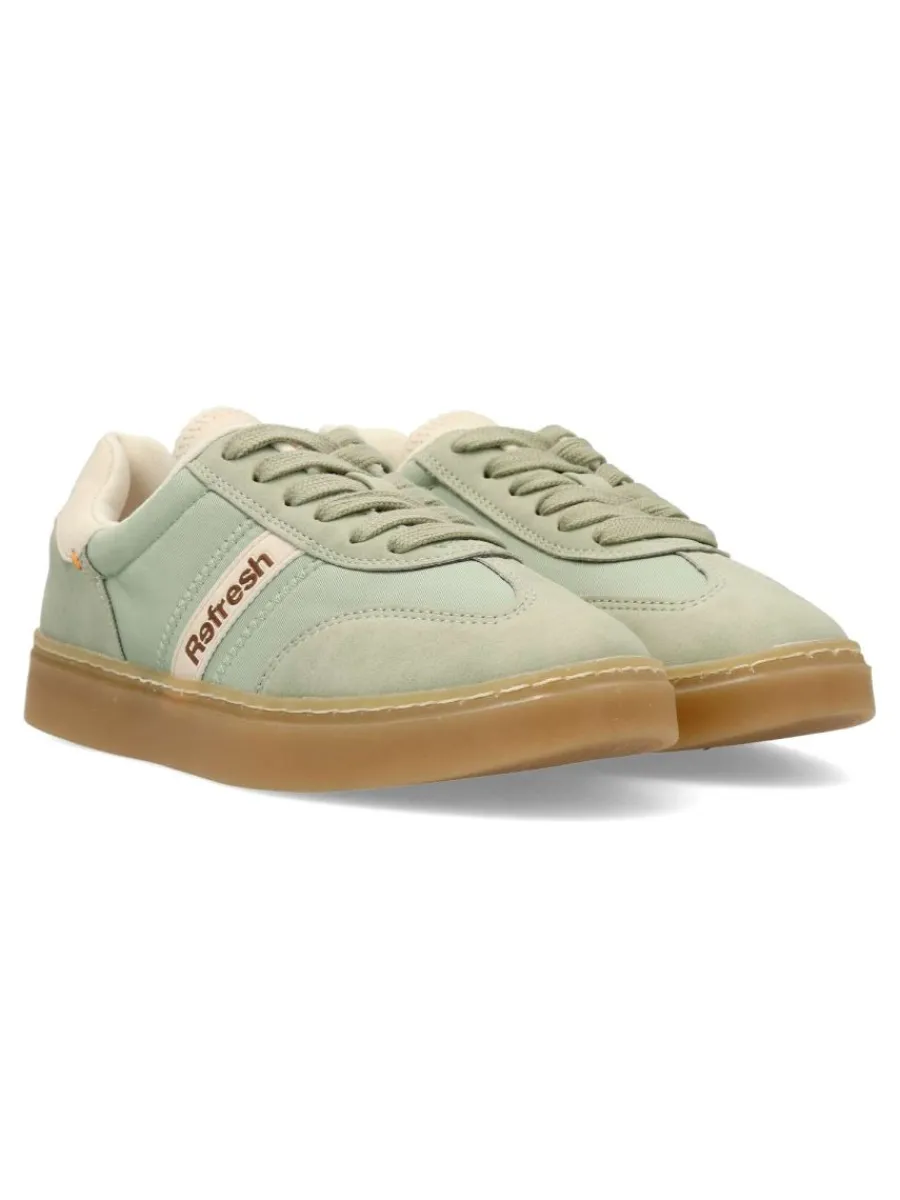 Outlet REFRESH Sneakers casual sport suela caramelo