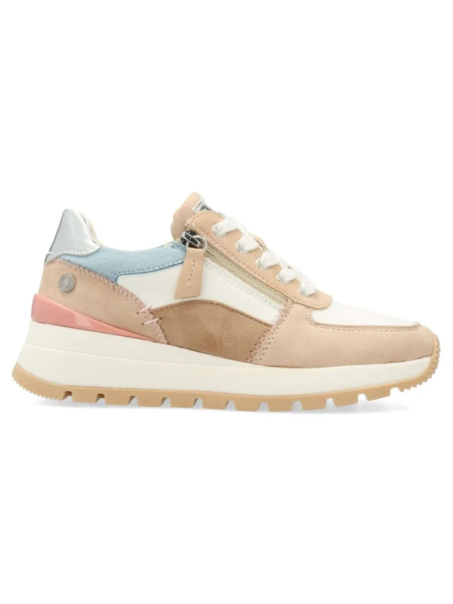 Discount REFRESH Sneakers casual vegano cremallera mujer