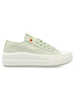 Fashion REFRESH Zapatilla basket lona casual mujer