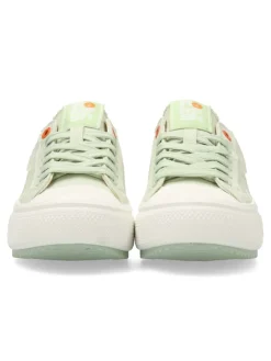 Fashion REFRESH Zapatilla basket lona casual mujer