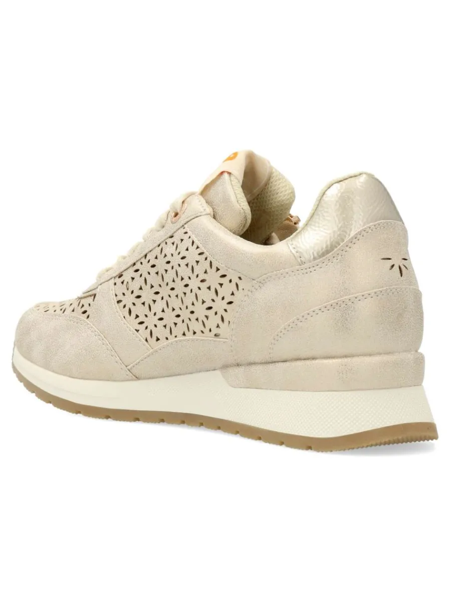 Outlet REFRESH Zapatilla casual vegana troquelada
