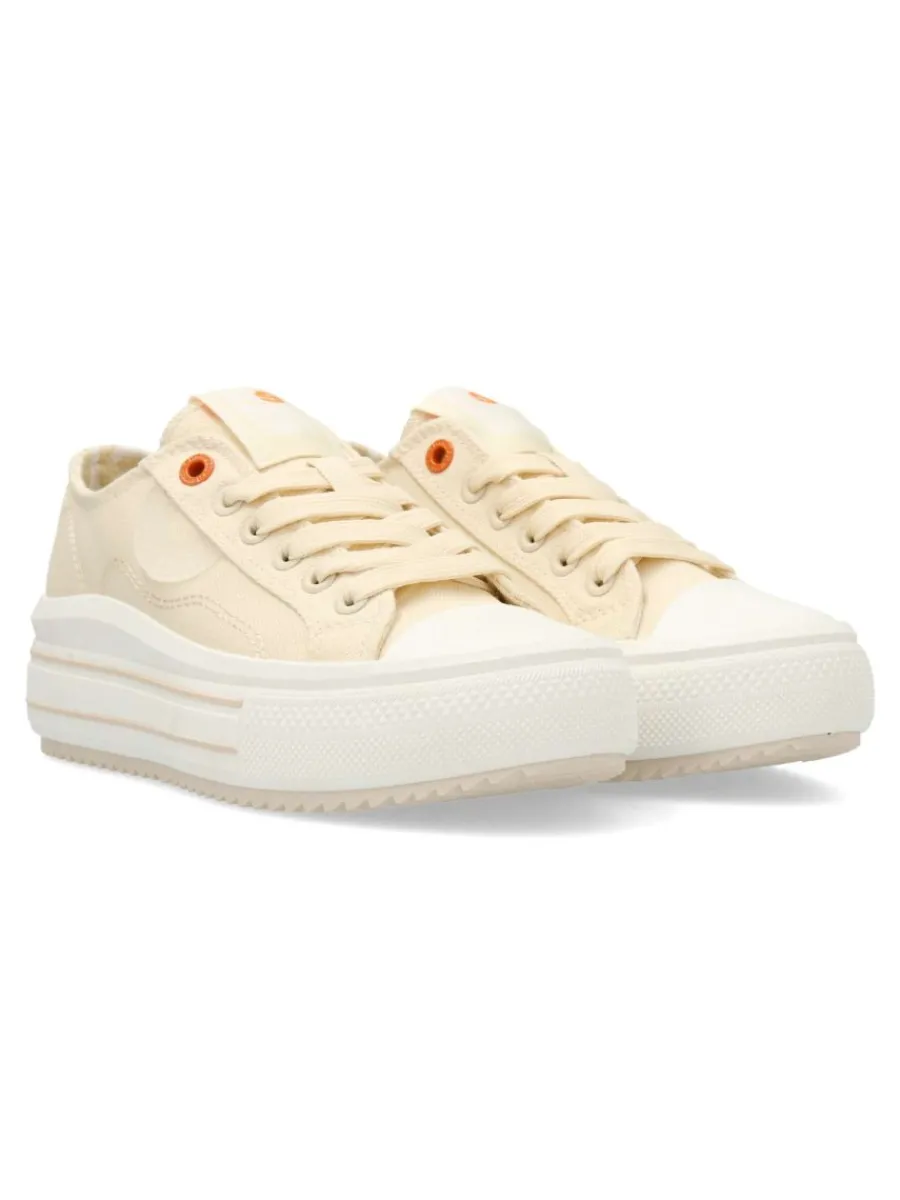 Hot REFRESH Zapatilla deportiva lona plataforma