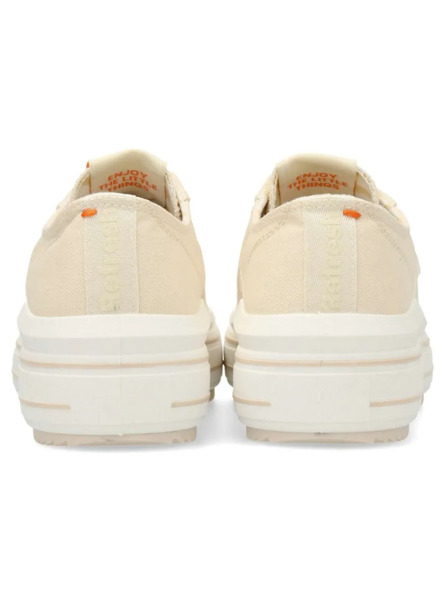 Hot REFRESH Zapatilla deportiva lona plataforma