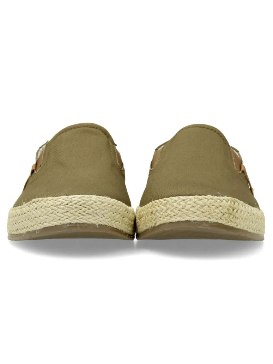 Clearance REFRESH Zapatilla lona casual cuerda trenzada