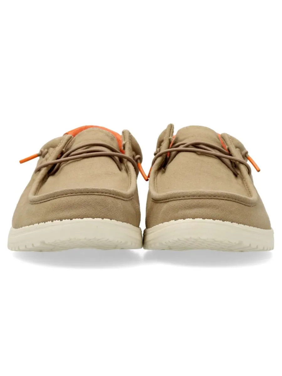 Discount REFRESH Zapatilla wallabee lona hombre