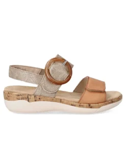 Clearance REMONTE Sandalia piel confort mujer