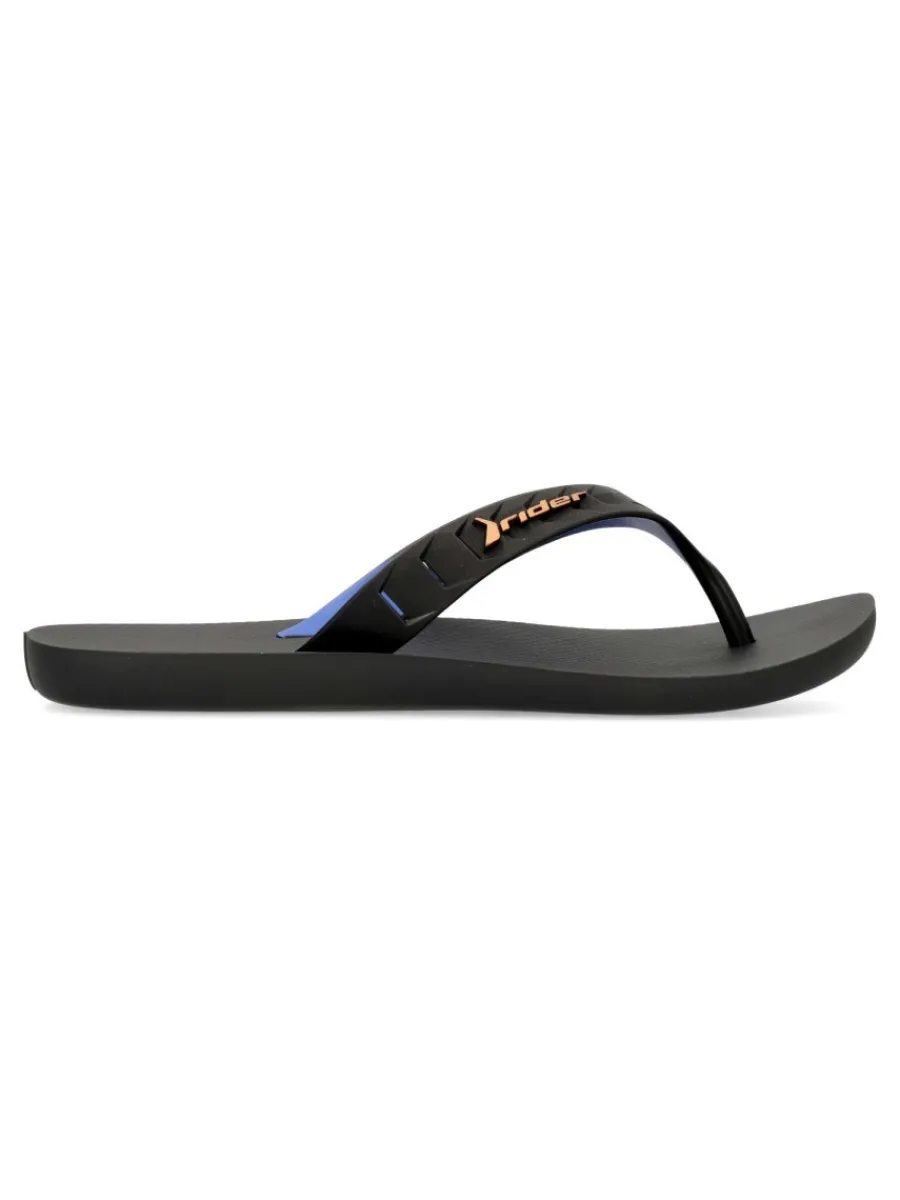 Sale RIDER Chancla de playa dedo negra hombre