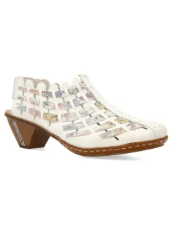 New RIEKER Zapato confort tiras cruzadas mujer