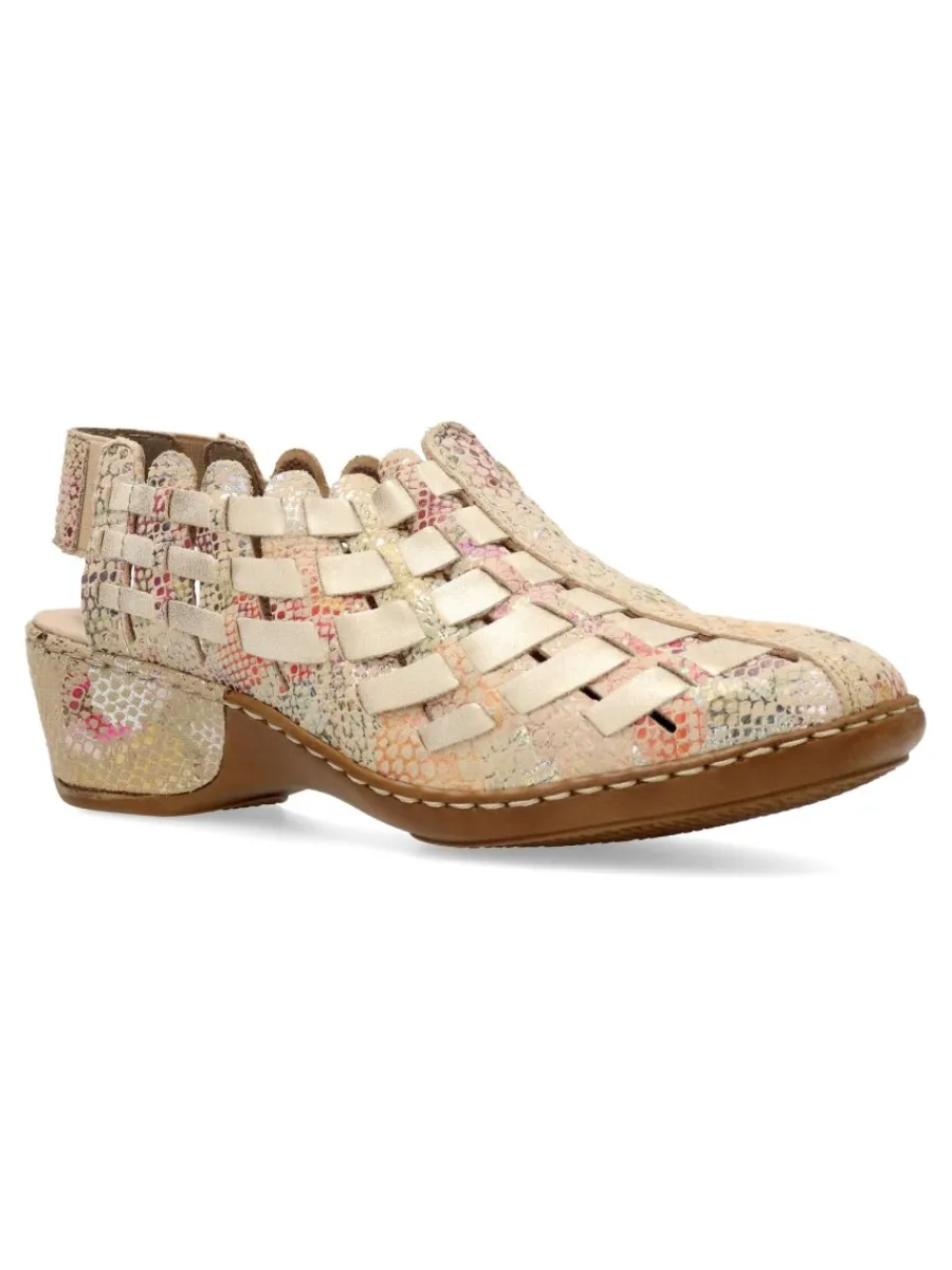 Online RIEKER Zapato piel confort tiras cruzadas