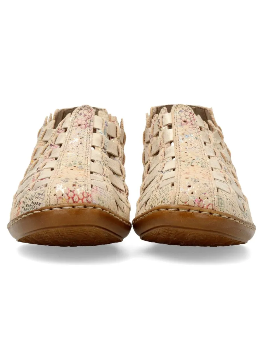 Online RIEKER Zapato piel confort tiras cruzadas