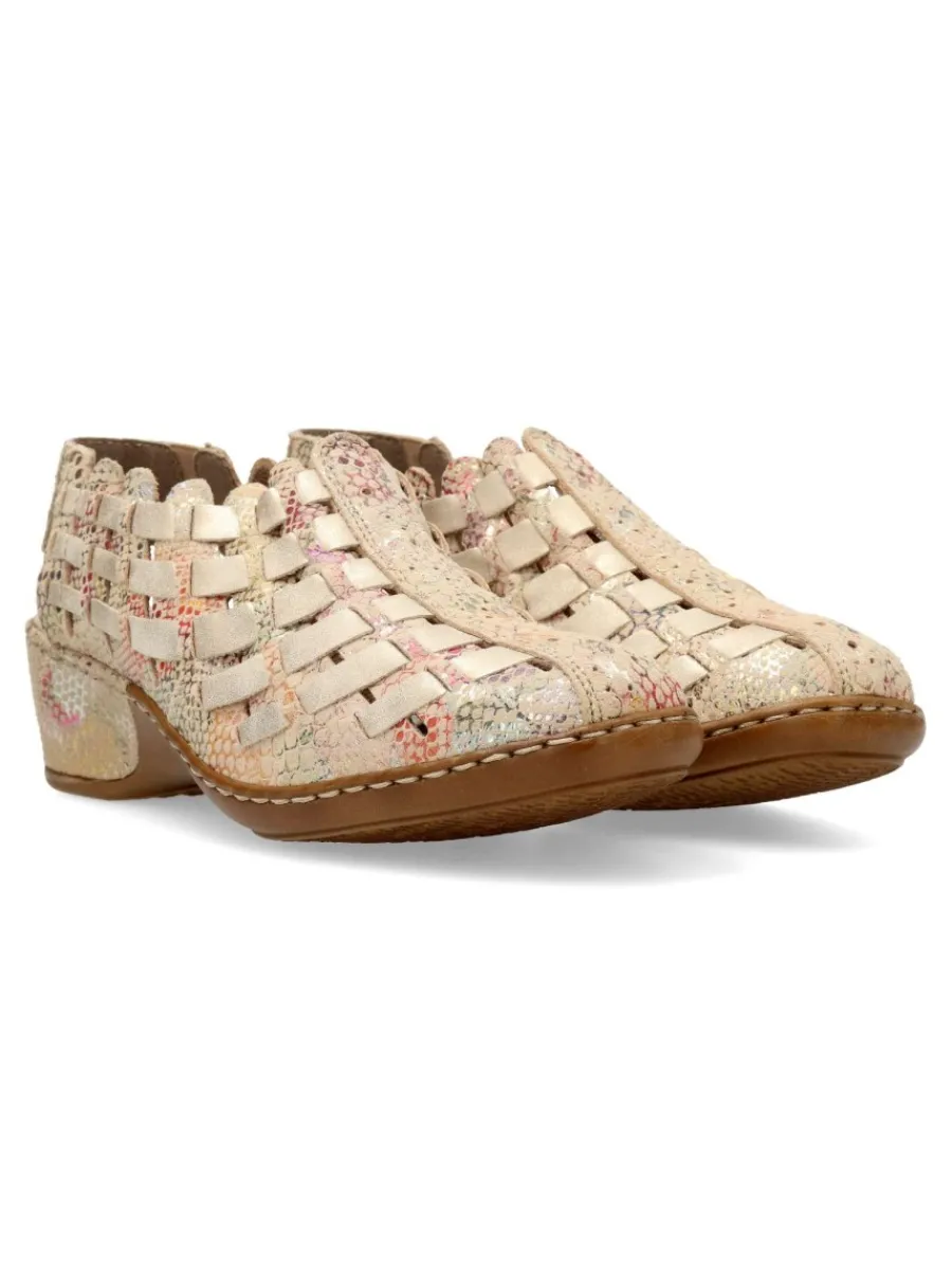 Online RIEKER Zapato piel confort tiras cruzadas