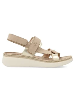 Fashion RIPOSELLA Sandalia piel confort tiras Laura