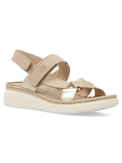 Fashion RIPOSELLA Sandalia piel confort tiras Laura