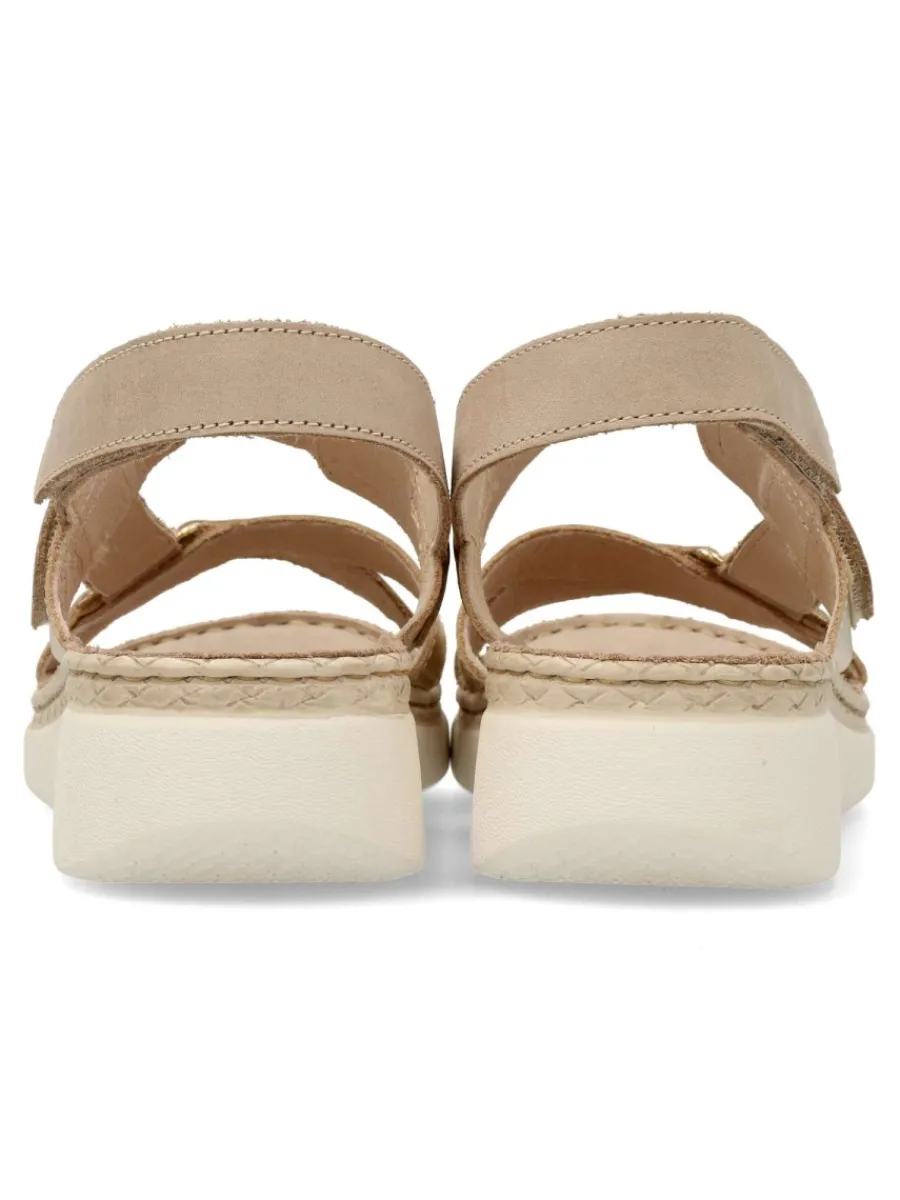 Fashion RIPOSELLA Sandalia piel confort tiras Laura