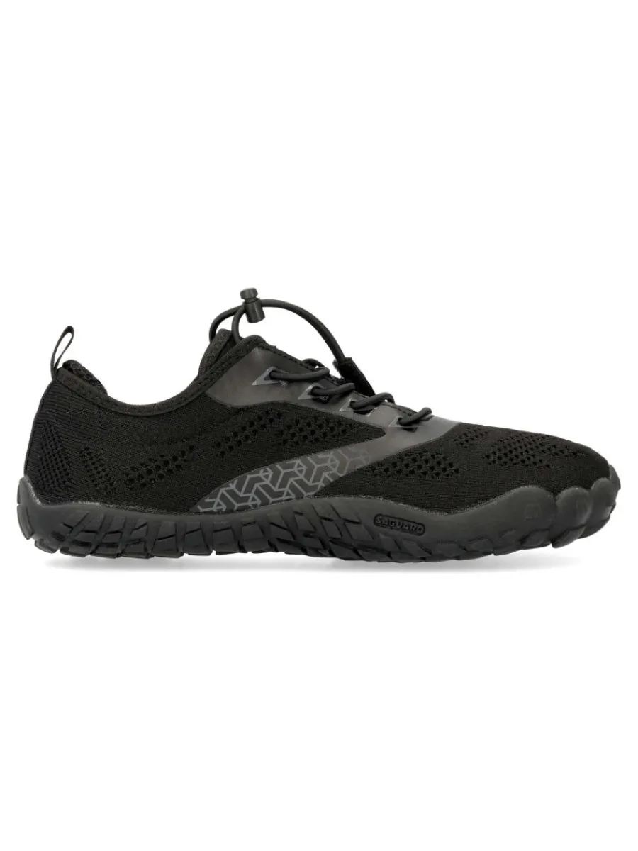 Clearance SAGUARO Zapatilla minimalista barefoot negra confort