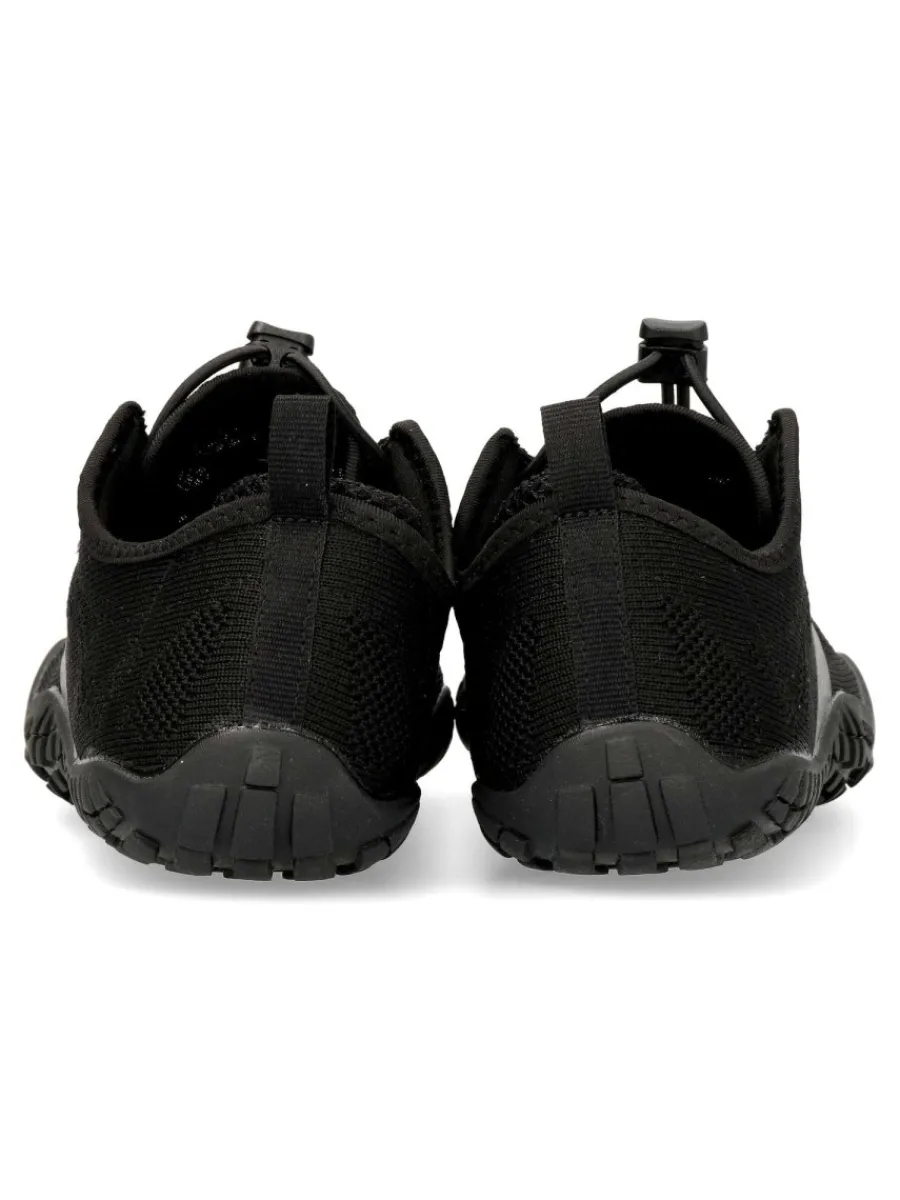 Clearance SAGUARO Zapatilla minimalista barefoot negra confort