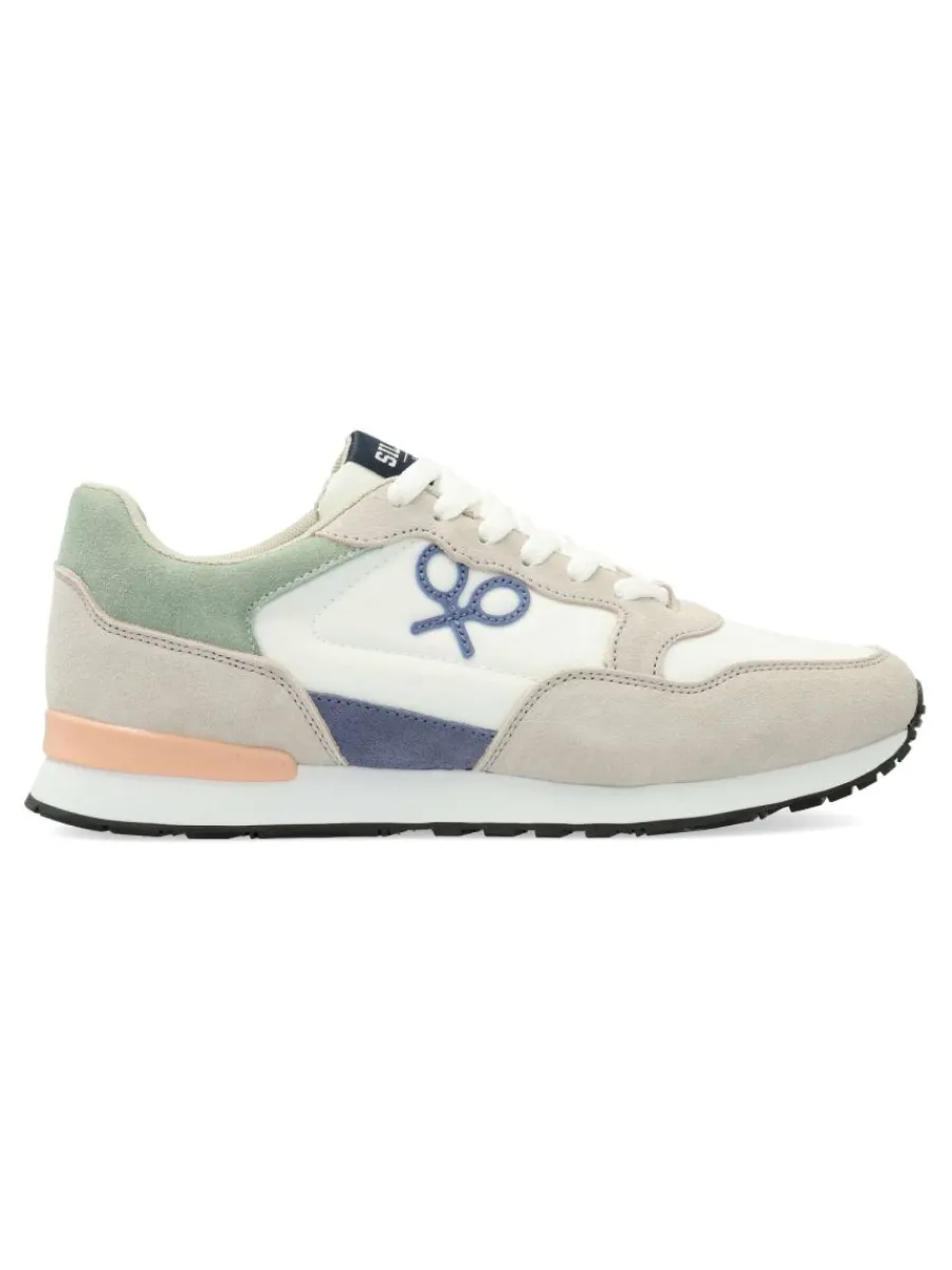 Best SILBON Zapatilla running style retro hombre