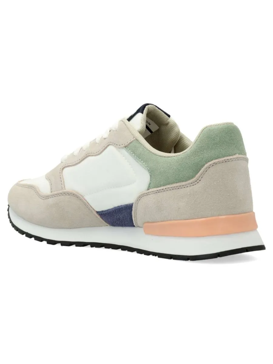 Best SILBON Zapatilla running style retro hombre