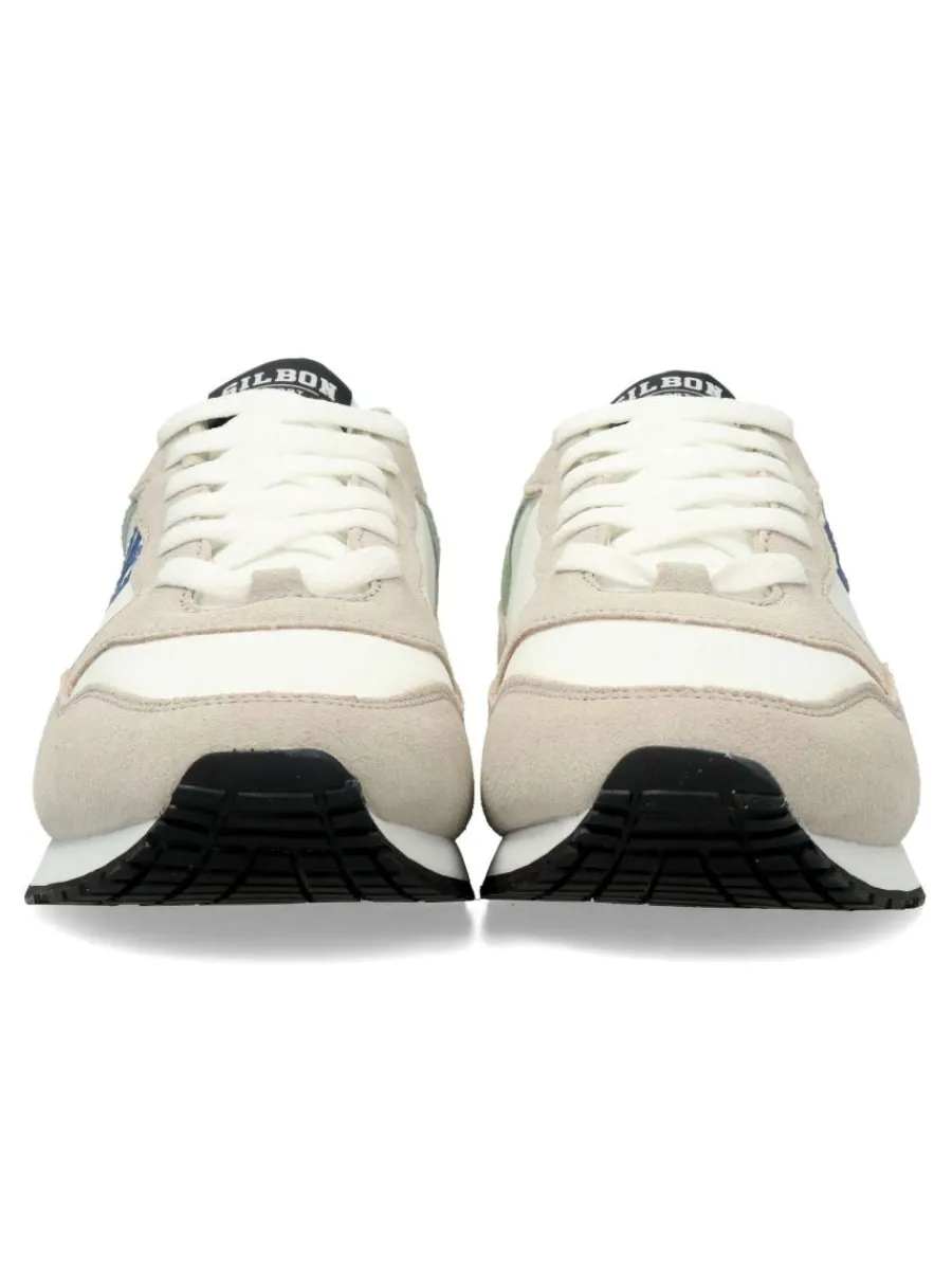 Best SILBON Zapatilla running style retro hombre