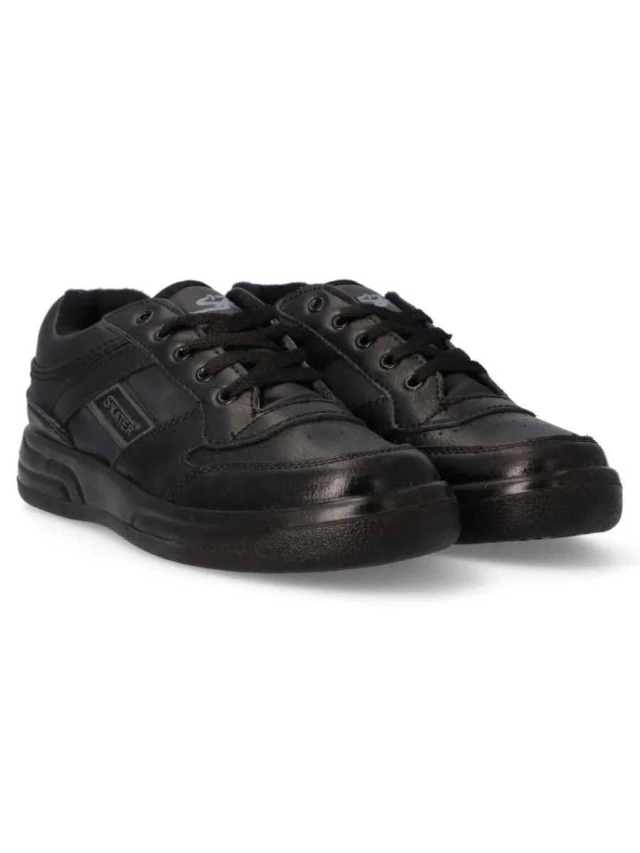 Hot SKATER Deportivo casual hombre SKT FD218 NEGRO