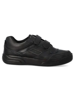 Hot SKATER Deportivo casual velcro hombre SKT FD219 NEGRO
