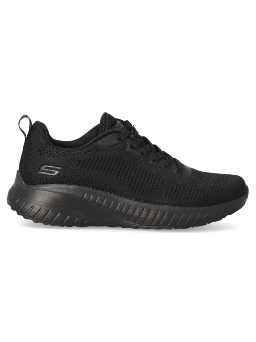 Outlet SKECHERS Deporte BOBS Squad Chaos SKE 117209 NEGRO