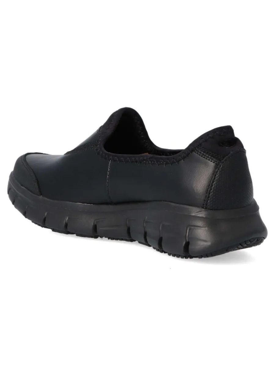 Online SKECHERS Deportivo antideslizante cómodo mujer SKE 76536EC NEGRO