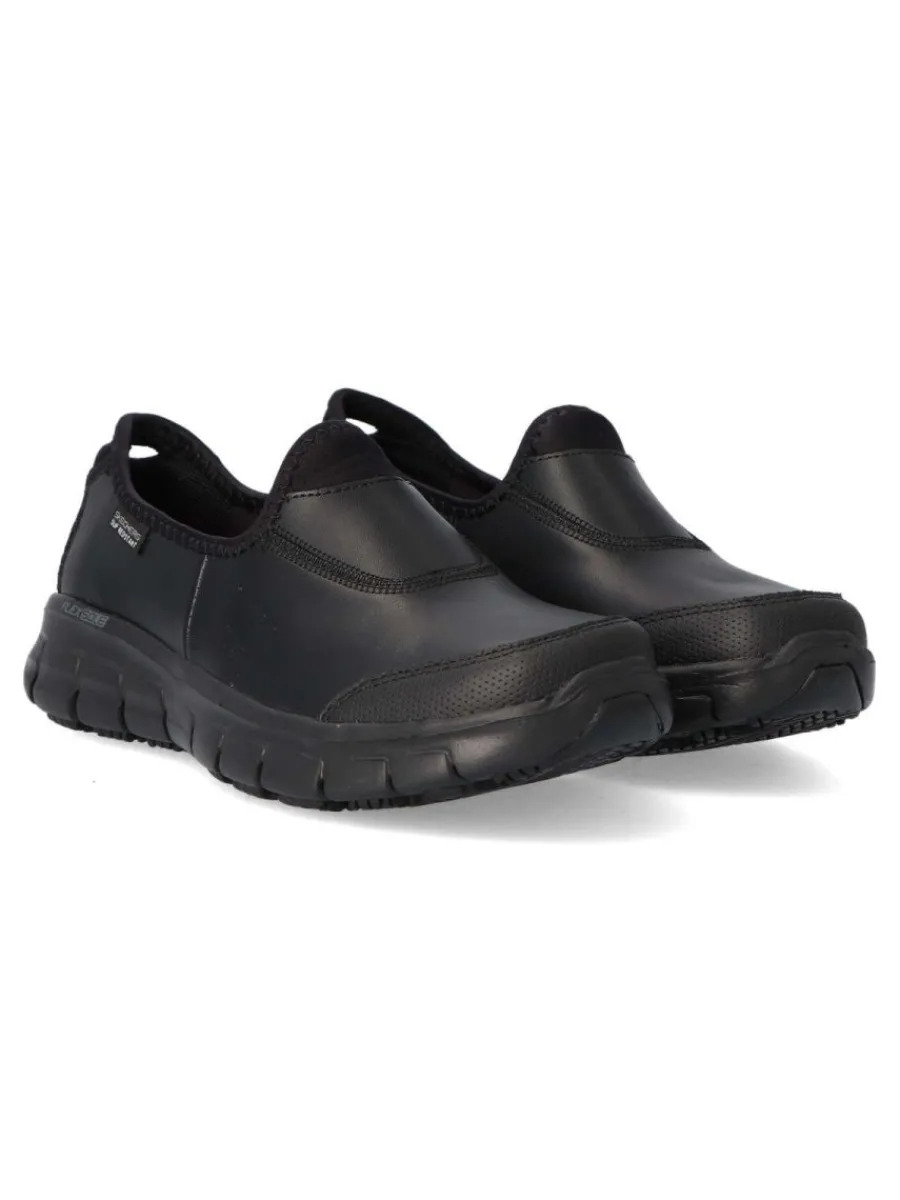 Online SKECHERS Deportivo antideslizante cómodo mujer SKE 76536EC NEGRO