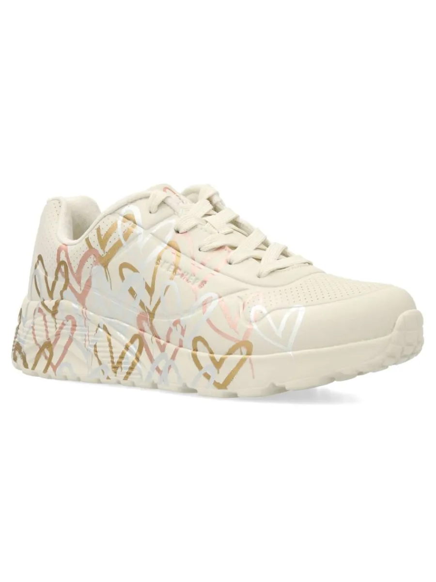 Fashion SKECHERS Deportivo casual Uno Lite - Metallic Love