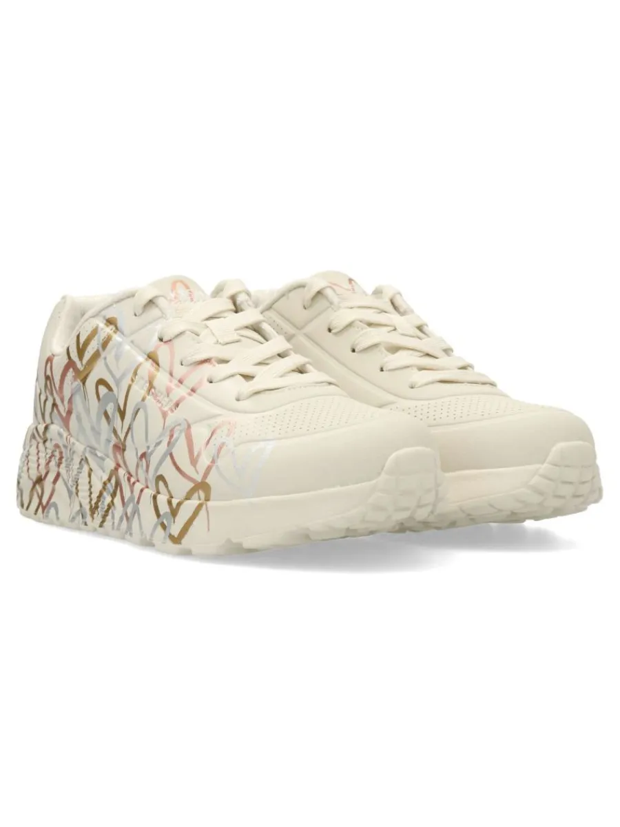 Fashion SKECHERS Deportivo casual Uno Lite - Metallic Love