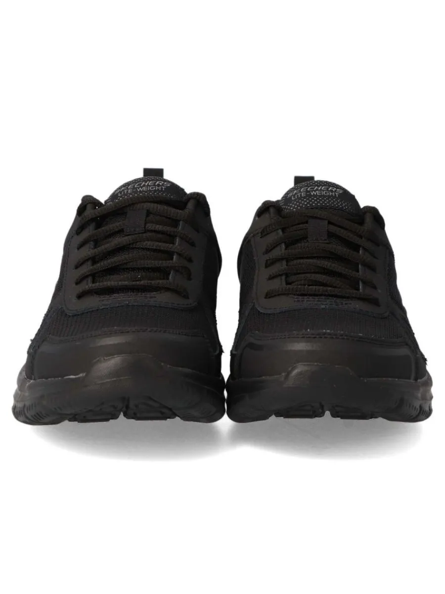 Clearance SKECHERS Deportivo cómodo hombre SKE 52631 NEGRO