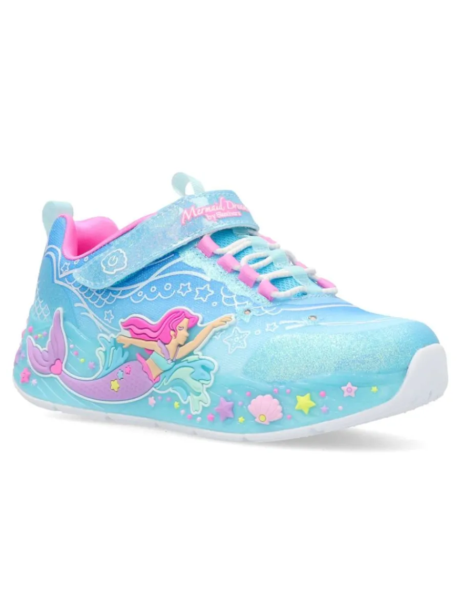 Clearance SKECHERS Deportivo luces Sirenita Mermaid Dreams