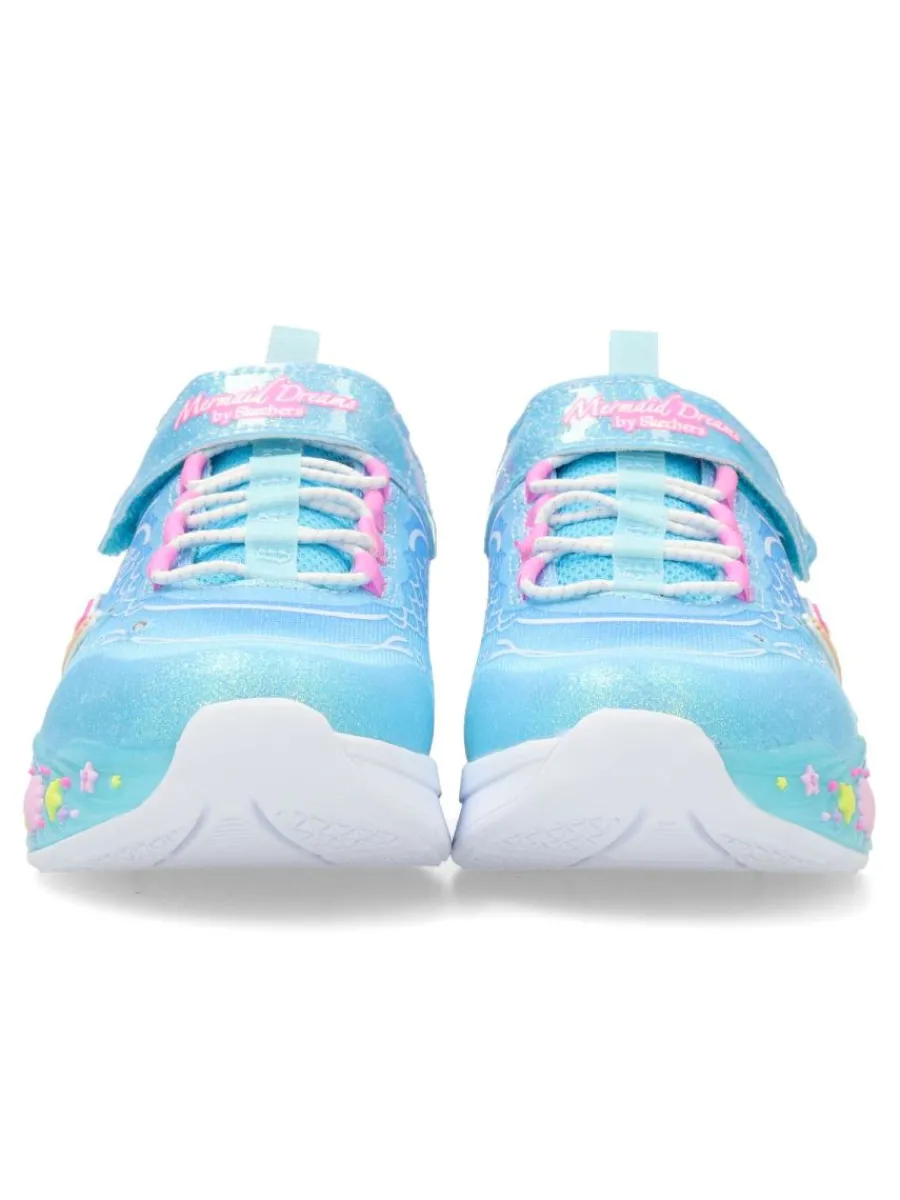Clearance SKECHERS Deportivo luces Sirenita Mermaid Dreams